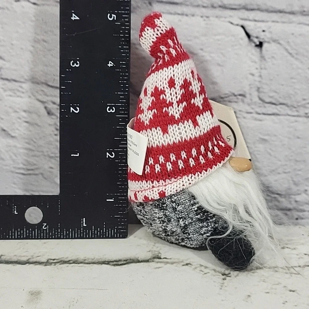 Cypress Home Christmas Gnome Figure Decorative Santa Style Holiday Plush NWT